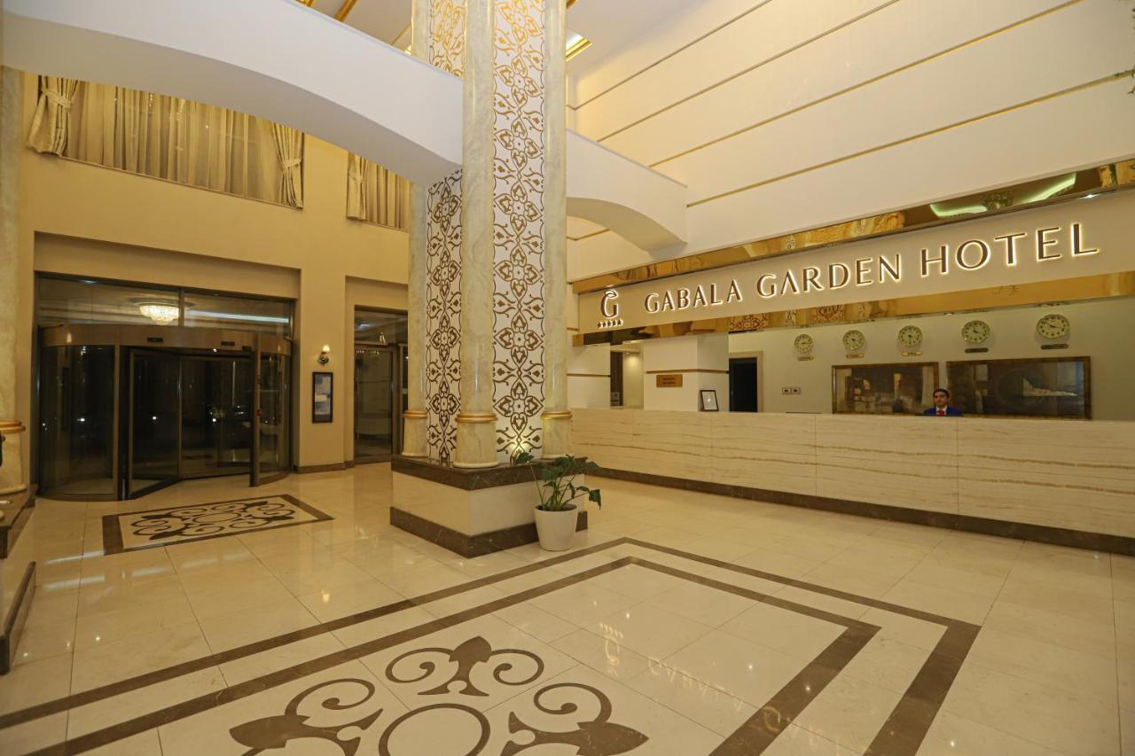 Gabala Garden Hotel Exterior foto Lobby